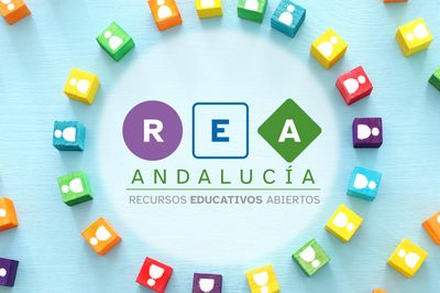 Imagen del logotipo de los Recursos Educativos Abiertos (REA) de la Junta de Andalucía.